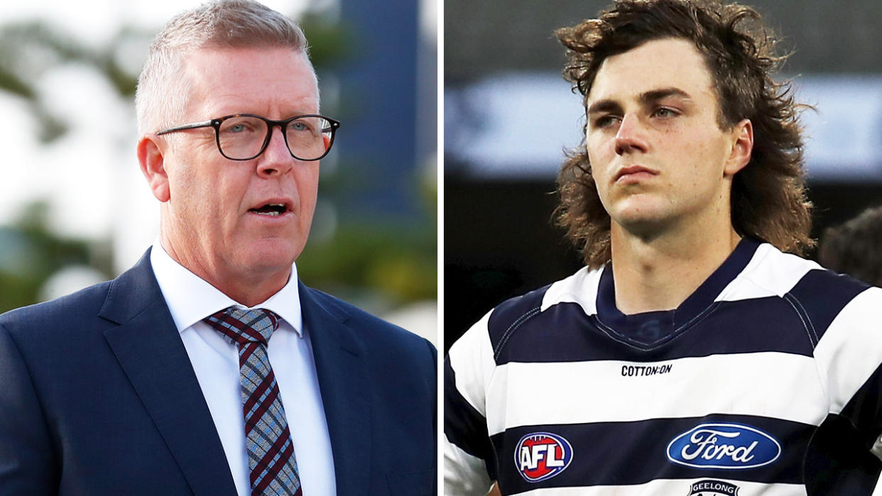 Steven Hocking says Geelong's young players must earn their place in the side, after Jordan Clark requested a trade away to Fremantle in a bid for more playing time. Pictures: Getty Images
