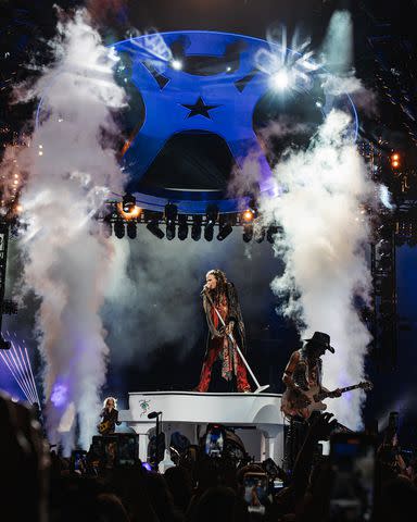 <p>Aaron Perry</p> Aerosmith Peace Out tour opener in Philadelphia