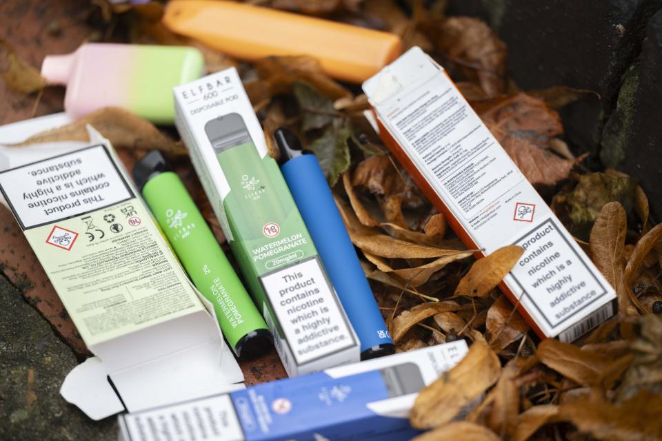 The Local Government Association says that 1.3 million disposable cigarettes are thrown away every week. (Getty Images)