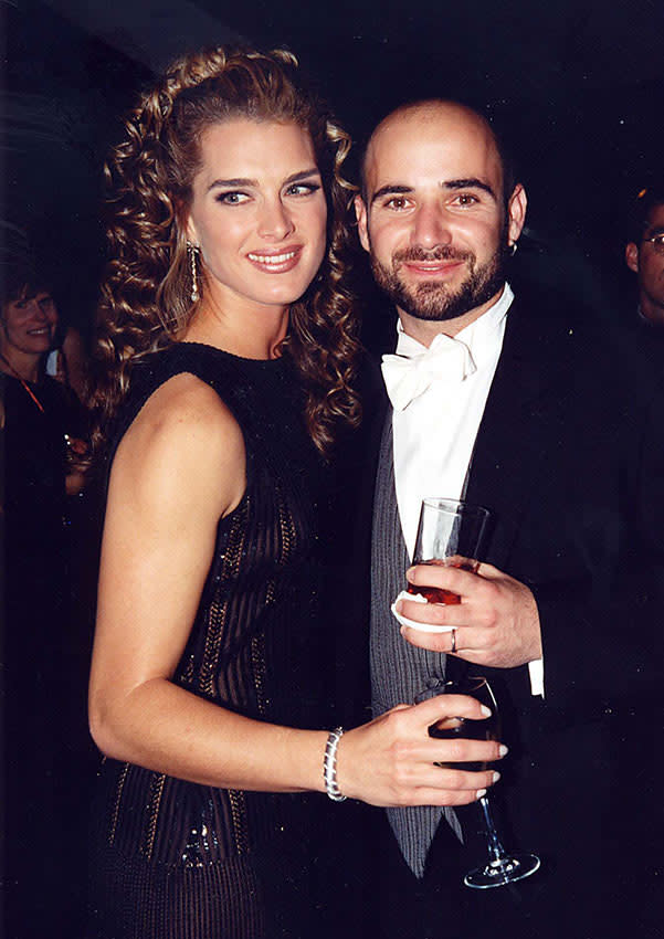 André Agassi y Brooke Shields