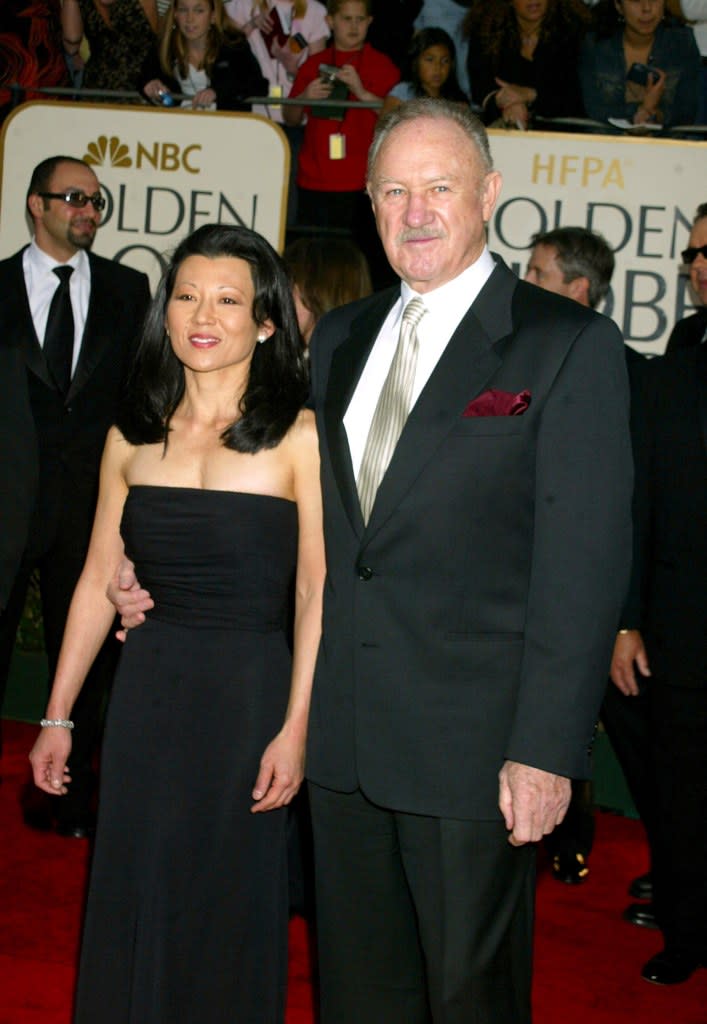 The pair were last photographed 21 years ago on the red carpet of the 2003 Golden Globe Awards. WireImage