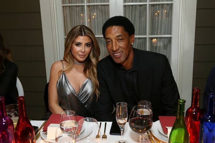 Larsa and Scottie Pippen