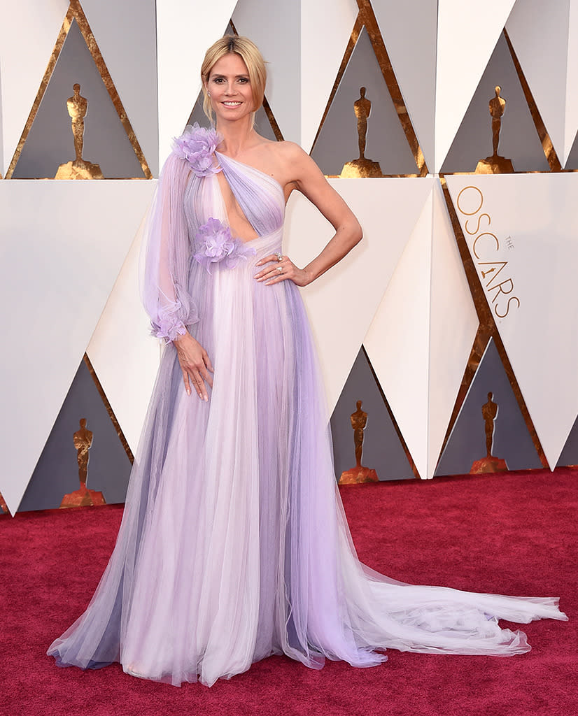 Heidi Klum attends the 88th Annual Academy Awards at the Dolby Theatre on February 28, 2016, in Hollywood, California.