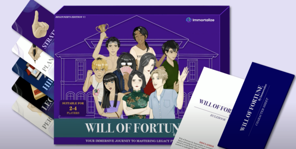 The Will of Fortune by Immortalize card game is set to be released to the public in July 2023. 