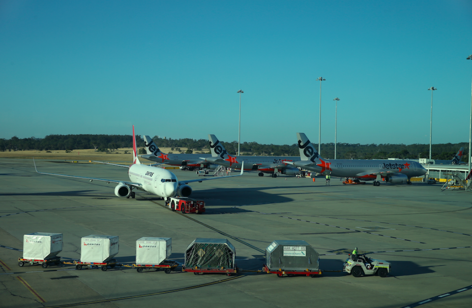 15 flights have been targeted at Melbourne airports according to AFP. Photo: Getty.