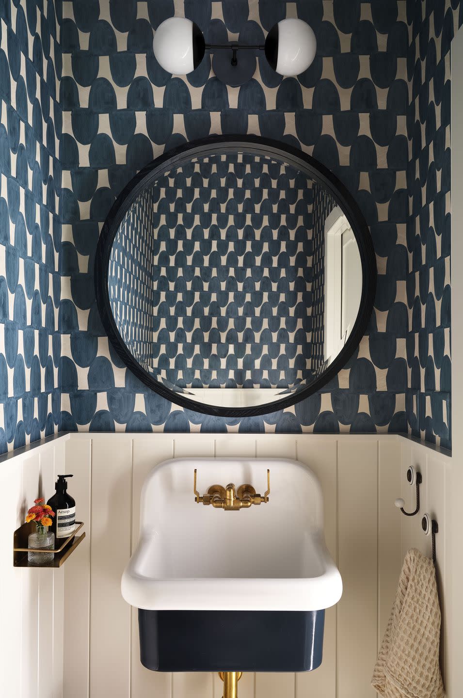 powder room wallpaper ideas