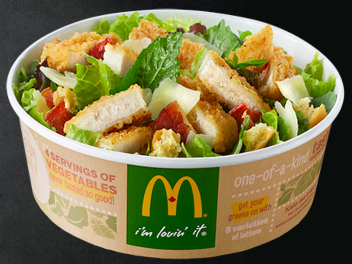 McDonald's salad