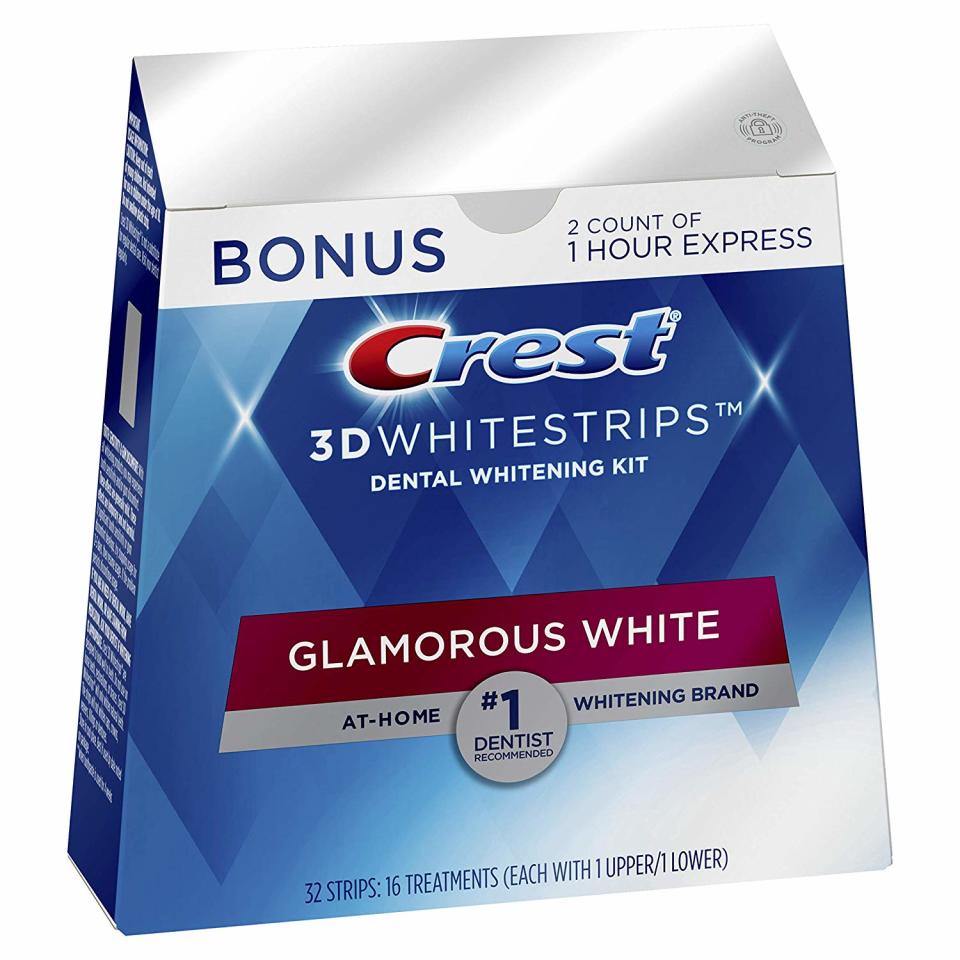 Crest 3D Whitestrips. (Photo: Amazon)