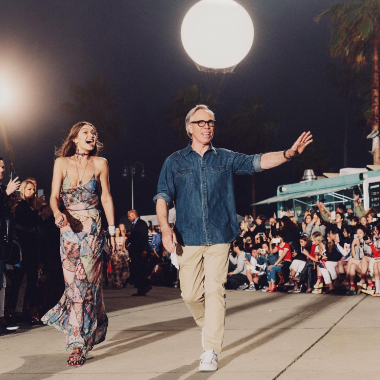 <i>Tommy Hilfiger can’t get enough of model Gigi Hadid [Photo: Instagram/tommyhilfiger]</i>