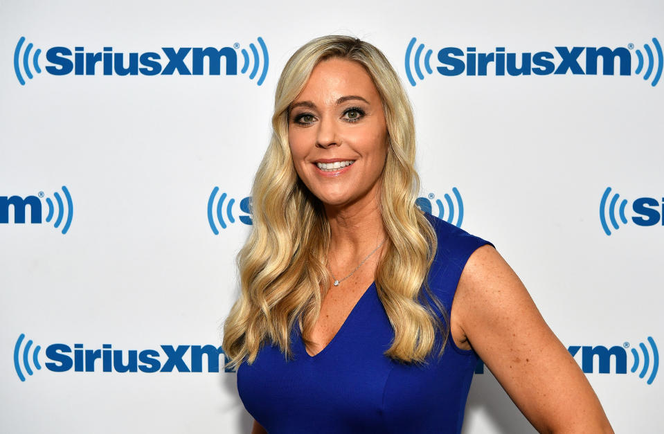 Kate Gosselin visits SiriusXM Studios on June 10 in New York City. (Photo: Slaven Vlasic/Getty Images)