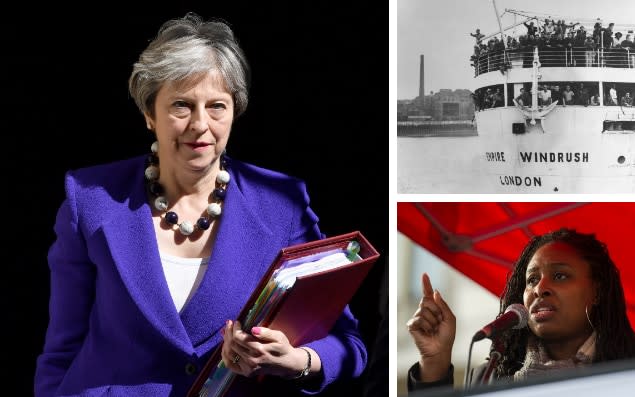 Dawn Butler has accused the Primer Minister of presiding over racist legislation