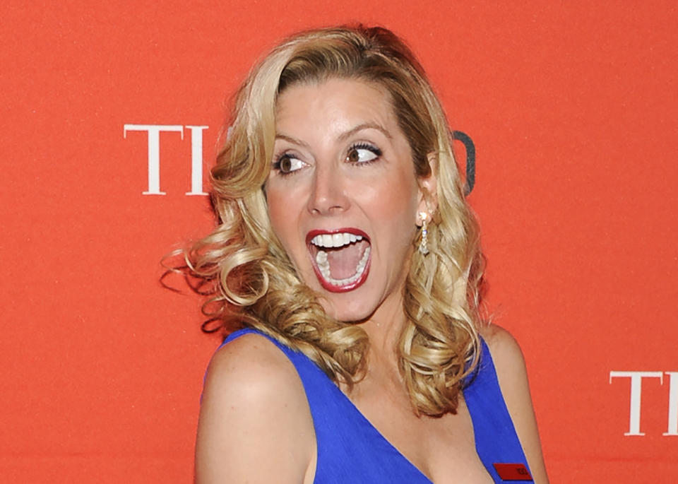 En esta foto del 24 de abril del 2012, la fundadora de Spanx Sara Blakely asiste a la gala TIME 100 en Nueva York. (AP Foto/Evan Agostini, Archivo)