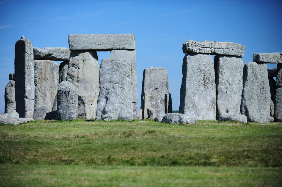 UNESCO World Heritage Site, Stonehenge in Wiltshire, England, pictured on July 10, 2014. (Photo by: Alex Milan Tracy/Sipa USA)