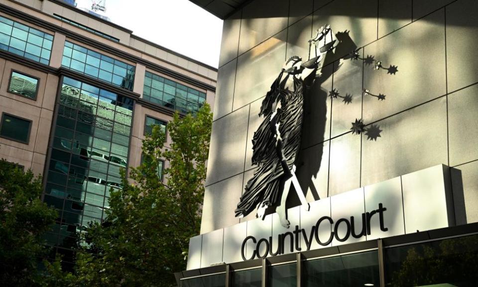 The county court of Victoria in Melbourne, where a man has been jailed for a ‘terrifying’ attack on a jogger.