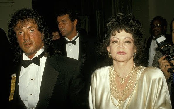 Jackie Stallone and her son Sylvester Stallone  - Ron Galella/Getty Images