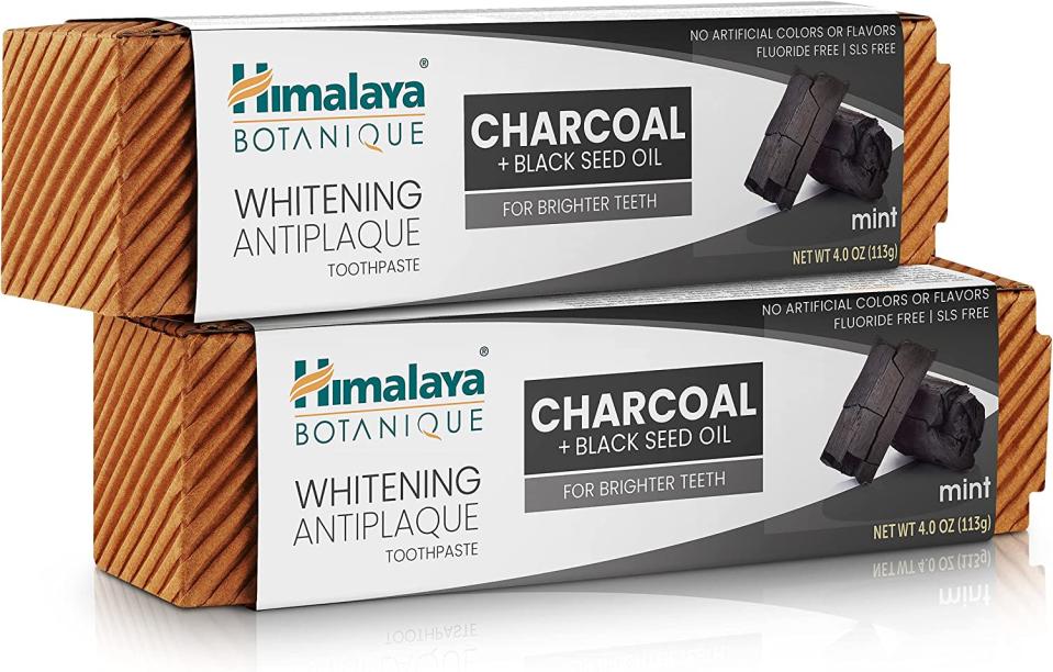 best charcoal toothpaste himalaya