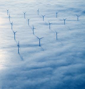 Offshore wind illustration