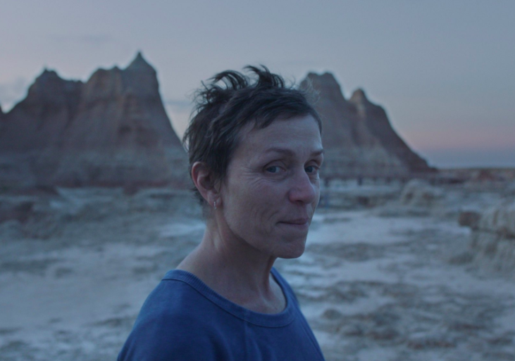 Frances McDormand in acclaimed drama ‘Nomadland’Searchlight Pictures