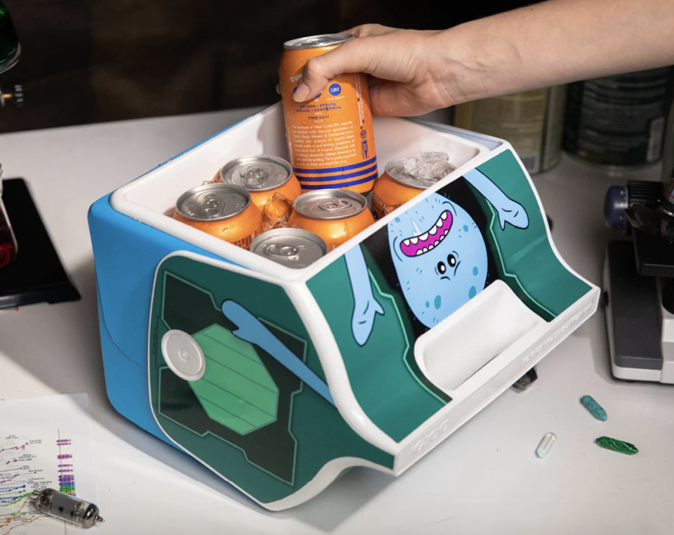 Rick and Morty little playmate cooler