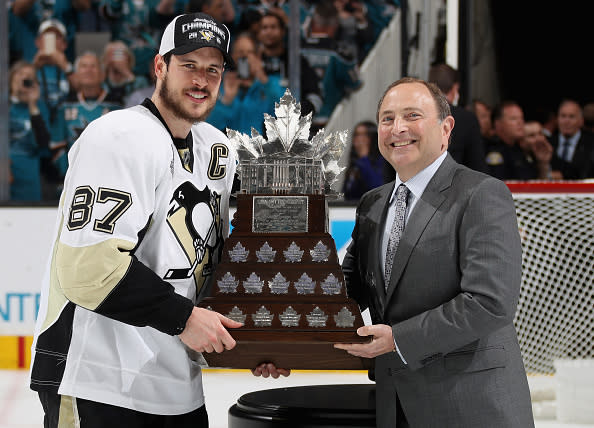 Penguins captain Sidney Crosby wins Conn Smythe Trophy as playoff MVP