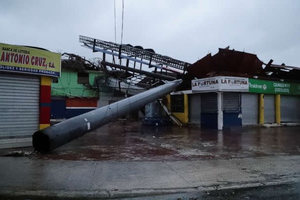 PHOTO: A view shows the destruction caused by the passage of Hurricane Fiona in Punta Cana, Dominican Republic, Sept. 19, 2022. (Ricardo Rojas/Reuters)