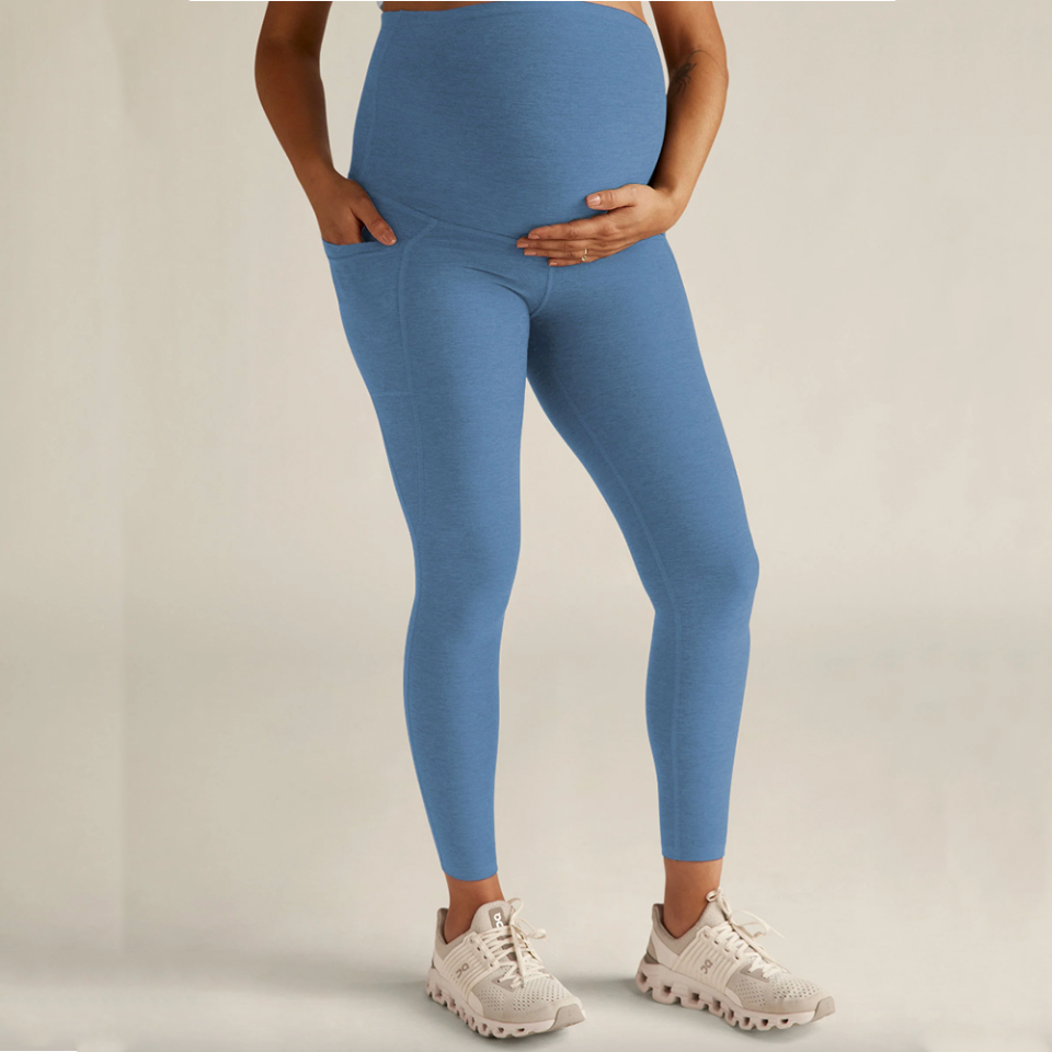 <p><a href="https://go.redirectingat.com?id=74968X1596630&url=https%3A%2F%2Fbeyondyoga.com%2Fproducts%2Fspacedye-love-the-bump-maternity-pocket-midi-legging-sky-blue-heather-sd3452m&sref=https%3A%2F%2Fwww.womenshealthmag.com%2Fstyle%2Fg46868449%2Fmaternity-leggings%2F" rel="nofollow noopener" target="_blank" data-ylk="slk:Shop Now;elm:context_link;itc:0;sec:content-canvas" class="link ">Shop Now</a></p><p>Love The Bump Maternity Midi Legging</p><p>beyondyoga.com</p><p>$110.00</p><span class="copyright">Beyond Yoga</span>