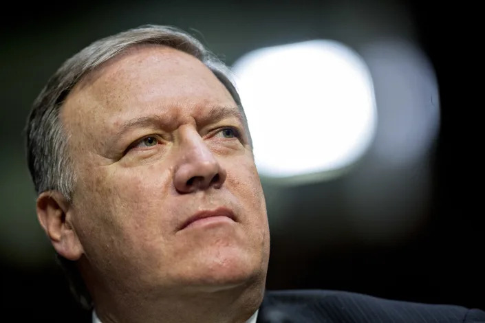 Michael Pompeo, director of the Central Intelligence Agency (CIA), listens during a Senate Intelligence Committee hearing in Washington, D.C., U.S., on Thursday, May 11, 2017. ( Andrew Harrer/Bloomberg via Getty Images)