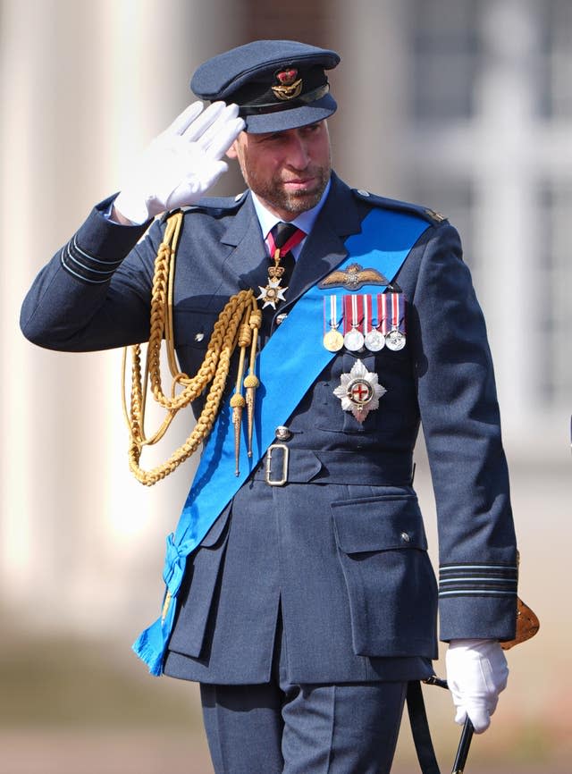 Prince of Wales attends the Sovereign’s Parade