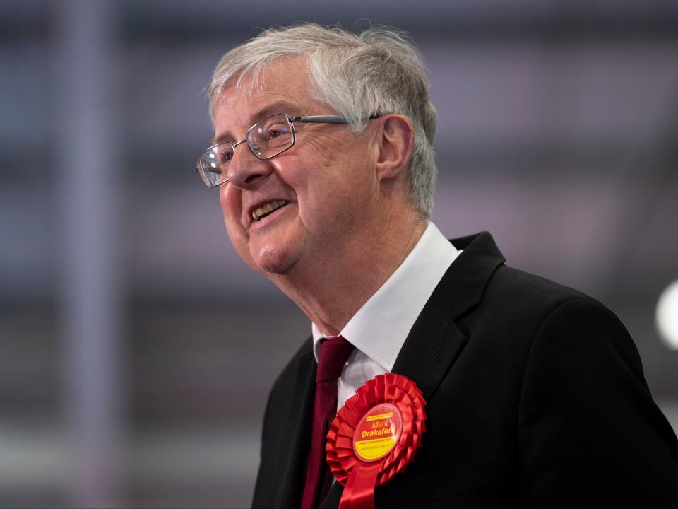 <p>‘He may not be flashy, he may be a bit nerdy, a bit boring, he’s a university professor, but thank God for him’ one Labour politician said of Mark Drakeford</p> (Getty Images)