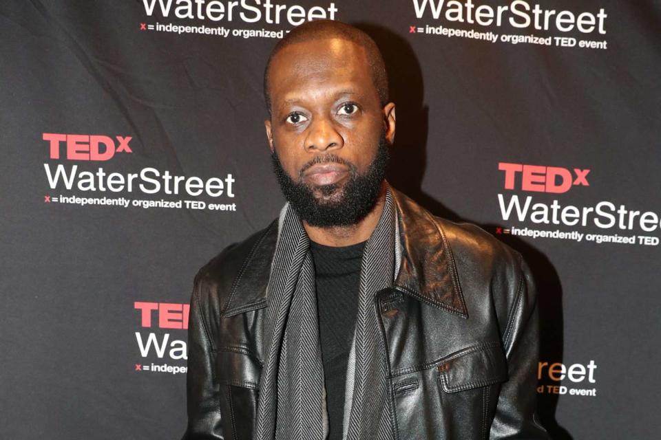 <p>Johnny Nunez/WireImage</p> Pras Michel of the Fugees in New York City on May 4, 2022