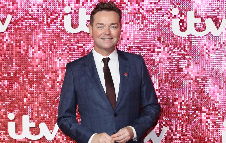 Stephen arrives at the ITV Gala held at the London Palladium on November 9, 2017 in London, England. (Getty)