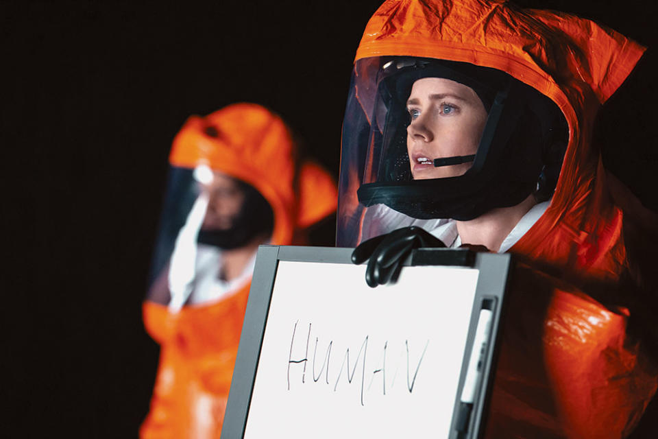 Arrival (2016) Amy Adams plays a linguist in the sci-fi feature, which landed Villeneuve his first Oscar nomination.