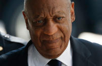 <p>Actor and comedian Bill Cosby arrives as the jury deliberates during his sexual assault trial at the Montgomery County Courthouse in Norristown, Pa., June 13, 2017. (Photo: Brendan McDermid/Reuters) </p>