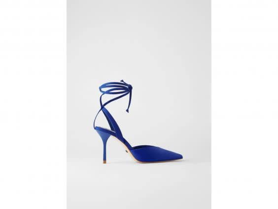 Treat yourself to a new pair of heels to wear when meeting friends, while socially distancing of course (Zara)