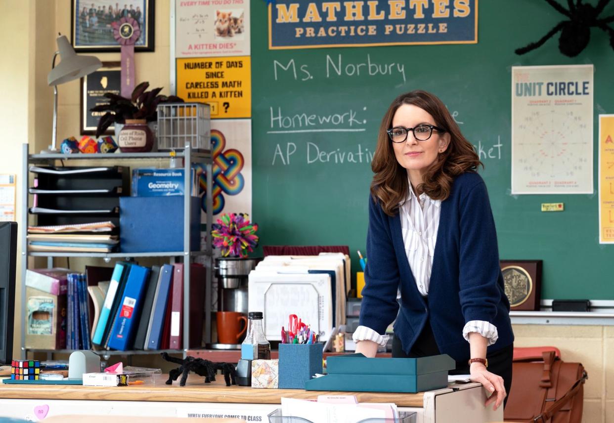 tina fey as ms norbury, mean girls