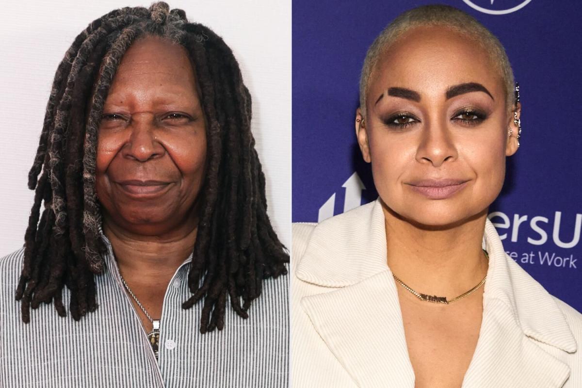 Raven-Symoné tells Whoopi she gives off lesbian vibes, Whoopi says she just plays them on TV