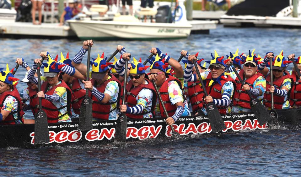 The Carolina Beach Dragon Boat Regatta, seen here in 2016, is Sept. 22-23.