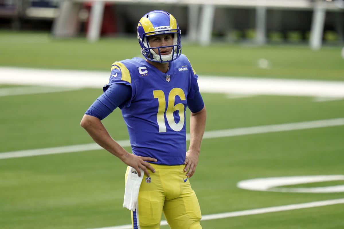 Les Snead Non Committal On Jared Goff Hes A Ram ‘at This Moment 