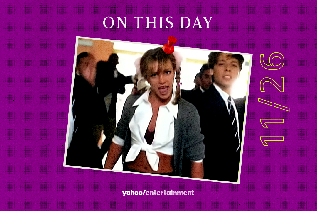 Photo illustration: Yahoo News; photo: Britney Spears via YouTube