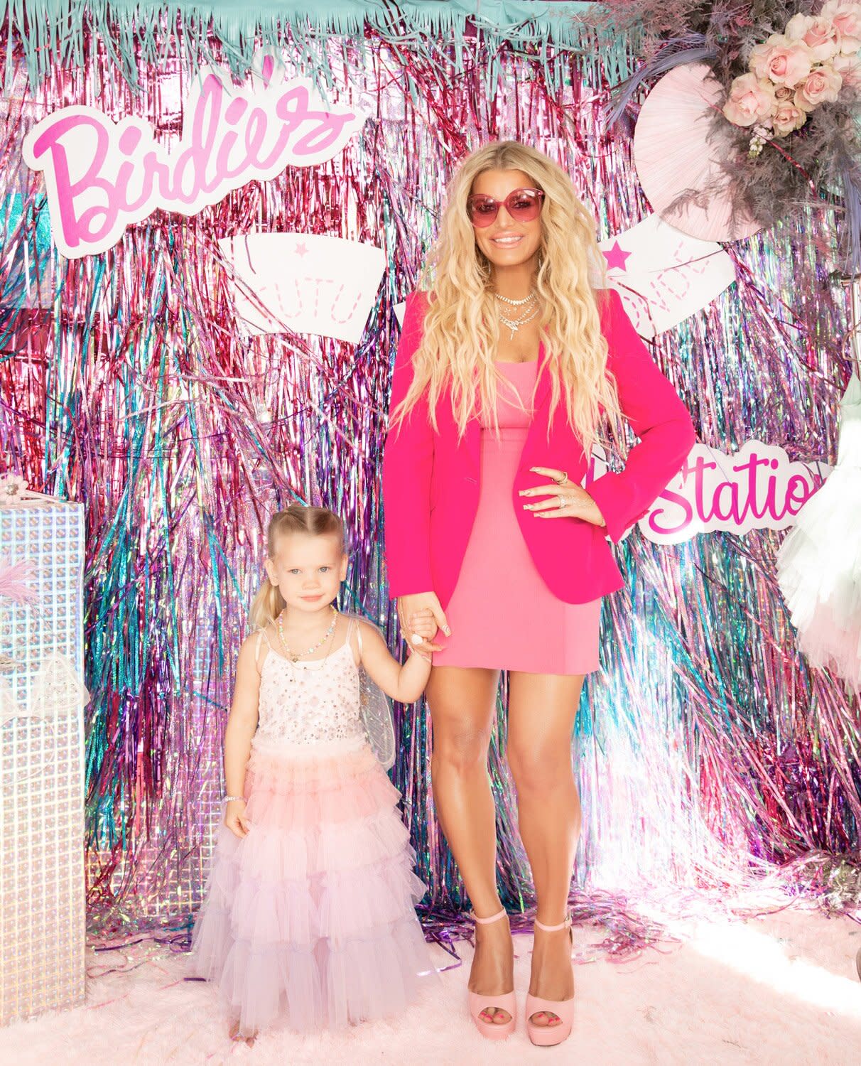 Jessica Simpson celebrated her youngest, Birdie's 3rd birthday with a Barbie Tutu themed party