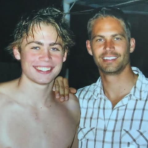 <p>Cody Walker Instagram</p> Paul Walker with his brother Cody Walker