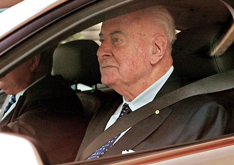Former Australian prime minister Gough Whitlam in Sydney. Whitlam, who led the country through a period of massive change, died on October 21, 2014, aged 98