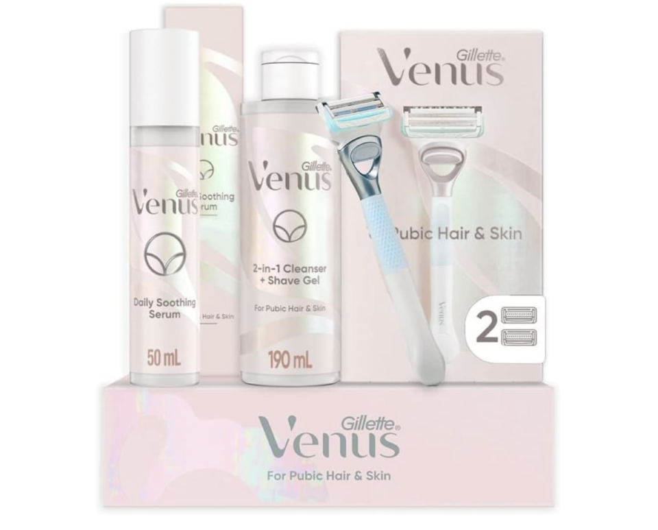 Kit rasoio da donna Gillette Venus (immagine tramite Amazon)