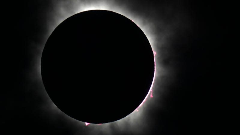Millions of people were in the path of totality for the solar eclipse on April 8. - Photo: LM Otero (AP)