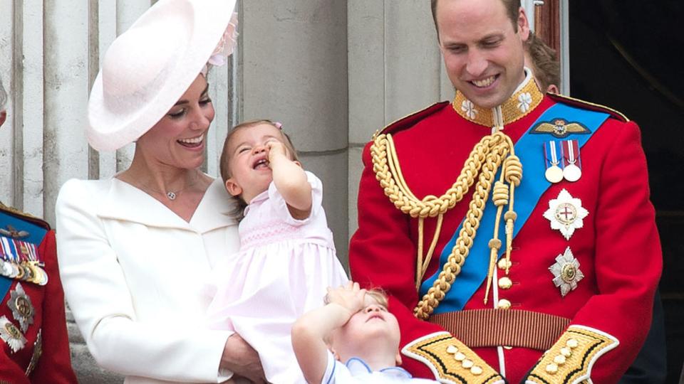 A typical day with two young ones during the Queen's 90th birthday celebrations