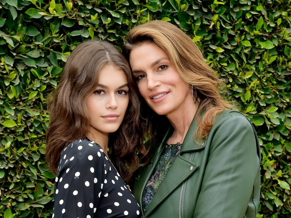 Cindy Crawford and Kaia Gerber,