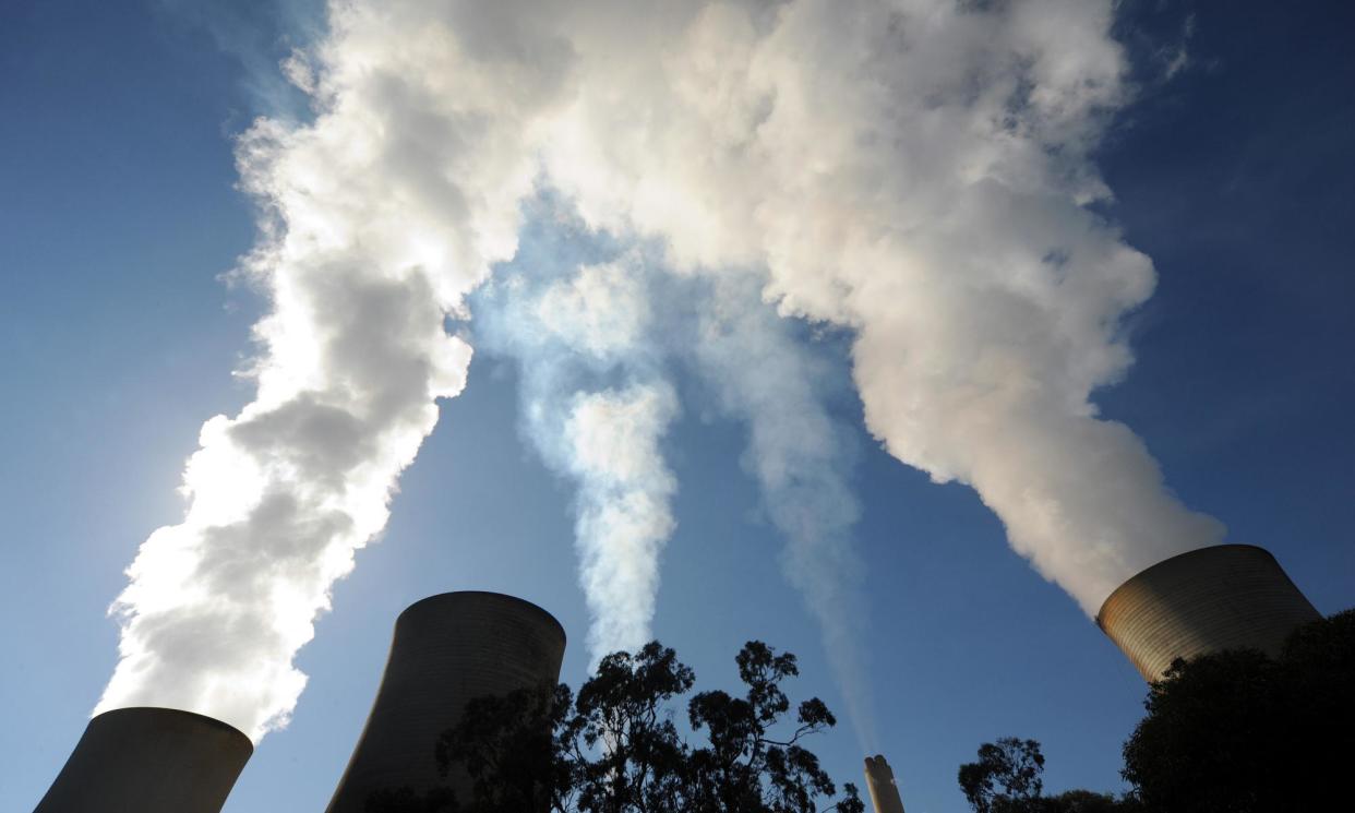 <span>Countless studies over decades have found failing to act on emissions quickly is likely to damage the economy far more than policies to cut emissions.</span><span>Photograph: Bloomberg/Getty Images</span>