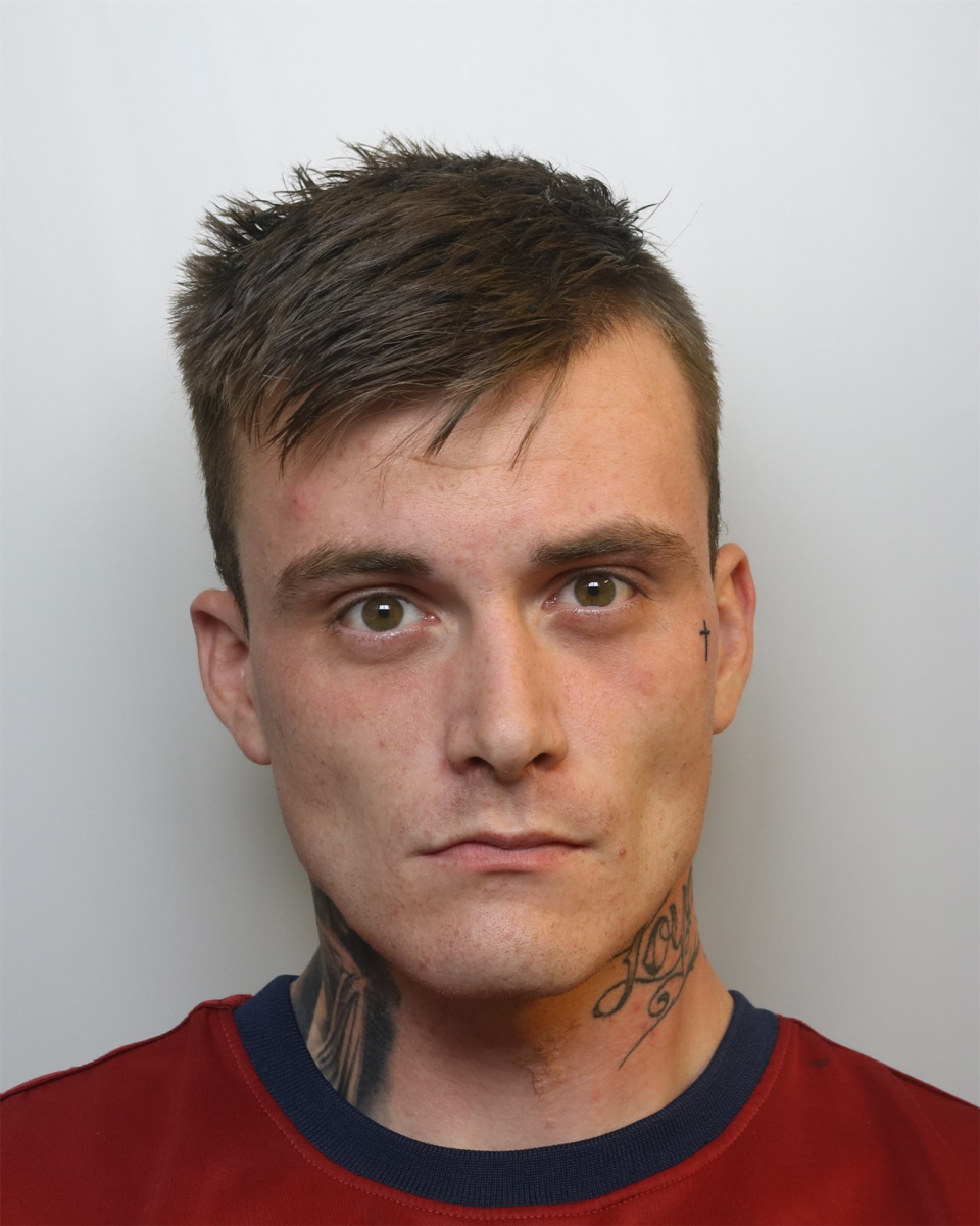 Thomas Medler, 24, of Lockleaze, was given a 34-month prison sentence for violent disorder (Avon and Somerset Police/PA)