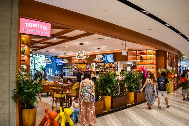 Tonito Latin American Kitchen Jewel Changi Airport 1