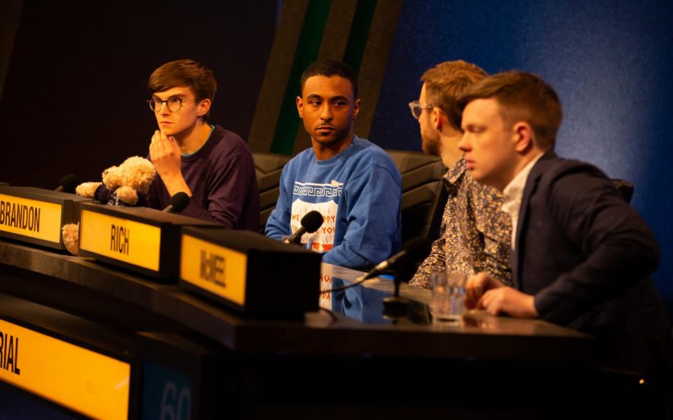 Brandon Blackwell with his fellow Imperial College team mates 